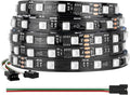 BTF-LIGHTING WS2814 IC RGBW RGB+Cool White (Similar WS2812B) Addressable DC24V 16.4FT 60LED/m 10pixel/m Flexible 4 Colors in 1 Dream Color LED Strip IP30 for Home Decor (No Adapter or Controller)