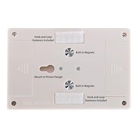LitezAll COB LED Cordless Light Switch | 200 Lumen Battery Operated Wireless Wall Light | Stick On Tap Light for Closet, Under Cabinet, Shed & Pantry | Magnetic & Hook/Loop Mounting, AAA Included