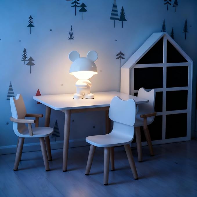 Night Lights for Kids,Rechargeable TableLight,Touch Bedside Lamps,Cordless Dimmable Warm White Light,Baby Nursery,Breastfeeding,Sleep Aid,Cute Easter Gifts for Newborns Toddlers Boys Girls
