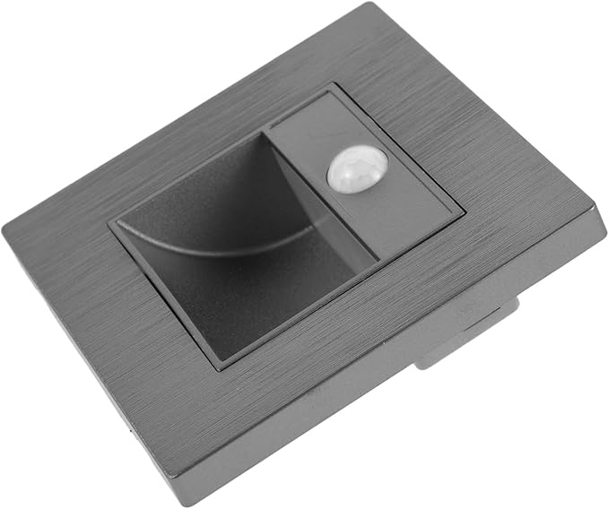 BESTOYARD LED Motion Sensor Step Light Recessed Indoor Lights for Stairs Aisles and Hallways Soft Warm Lighting for Bathrooms and Bedrooms Easy Installation