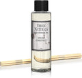 Urban Naturals Spiced Chestnut Oil Reed Diffuser Refill with Free Set of Reed Sticks – Comforting Autumn Scent of Chestnuts, Cinnamon, Clove and Cedar Wood – Vegan, 4 oz, Made in the USA