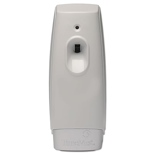 TimeMist White Settings Metered Dispenser Air Care System - (Case of 6) - 1047809 - Classic Metered Aerosol Fragrance Dispenser Keeps Your Spaces Smelling Fresh, Clean & Healthy