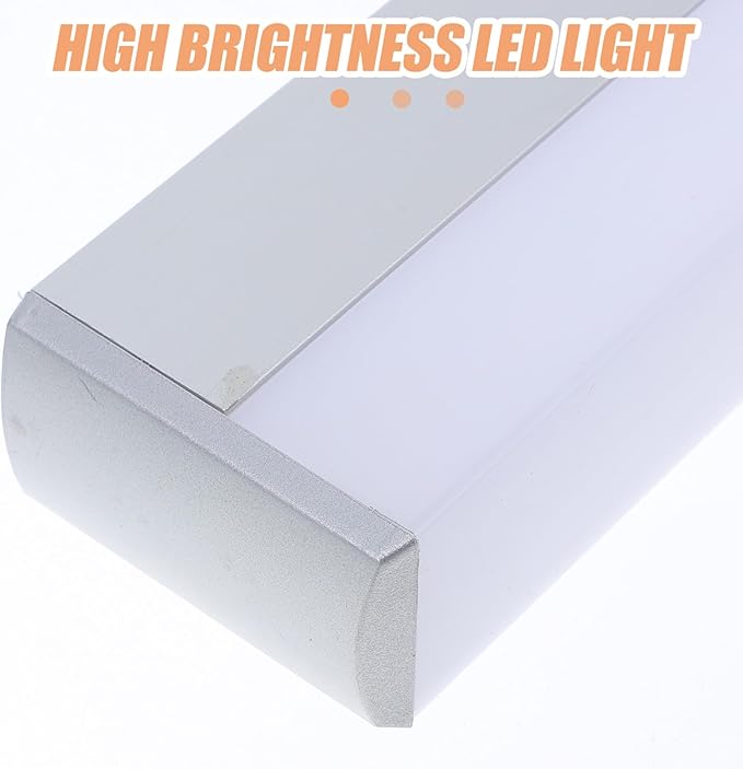 STOBOK Vanity Light for Bathroom Mirror Led Wall Lamp Brightness Fogless Lighting Fixture Minimalist Design for Makeup Suitable for High Humidity Environments