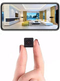 Wireless Home Camera Mini WiFi Security Camera 4K Small Cameras House Indoor Outdoor Cam Tiny Door Pet Cameras Nanny Wireless Camara Smart Motion Detection Surveillance Home Office No Need WIFI Camera