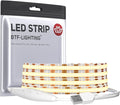 BTF-LIGHTING FCOB COB FOB LED Strip Lights 5V USB Powered 6.56FT 640LEDs Natural White 4000K 8mm Width Dimmable CRI 90+ with 3M Tape Flexible High Density for 3D Printer TV Backlight PC DIY Decor
