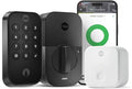 Yale Assure Lock 2 Keypad with Wi-Fi Connect, Black Suede Deadbolt for Vacation Rental Hosts, YRD410-CB1-BSP