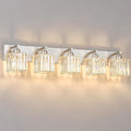 BubbleGlassBallWallSconcesBathroomLightFixturedFinish,3-LightRibbedGlobesLamps,WallMountedVanityLightFixtureforBedsideStairwayHallwayPorch