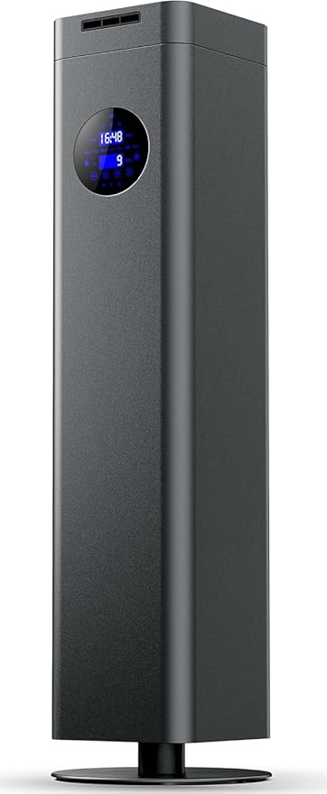 1500ml Scent Air Machine for Home, 4000 sq. ft Coverage Waterless Diffuser Essential Oil Diffuser Hotel Scent Diffuser Cold Air Nebulizer for Large Room Hotel Office (Titanium Gray)