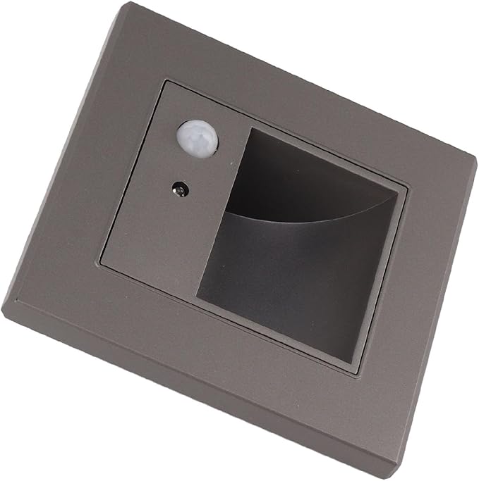 Keenso LED Motion Sensor Step Lights for Staircase with Dusk to Dawn Sensor, Easy to Install for Indoor Bedroom and Living Room Made of MysticalFantasy Material
