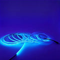 IP65 COB LED Strip Light, 480LEDs/m High Density Blue, 16.4FT DC12V Flexible Cuttable CRI90+ Uniform No-Spot Lighting for Kitchen,Bathroom & Under Cabinet, Home DIY Lighting Projects(No Power Supply)