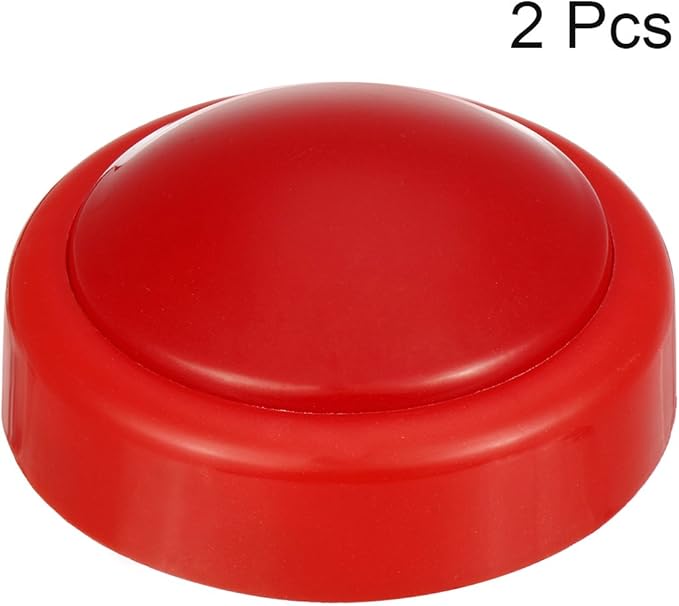 uxcell Tap Lights Battery Powered Touch Sensor LED Lamp Push Night Light Stick-on 3.9 Inch Red Colored 2pcs for Closet Cabinet Bedroom Storage Shed Hallway Stair Camping