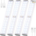 Motion Activated LED Closet Light,28LED Under Cabinet Lights, Homelife Motion Sensor LED Lights, Stick-on Anywhere Battery Operated Motion Sensor Night Light for Closet Hallway Stairway Lamp