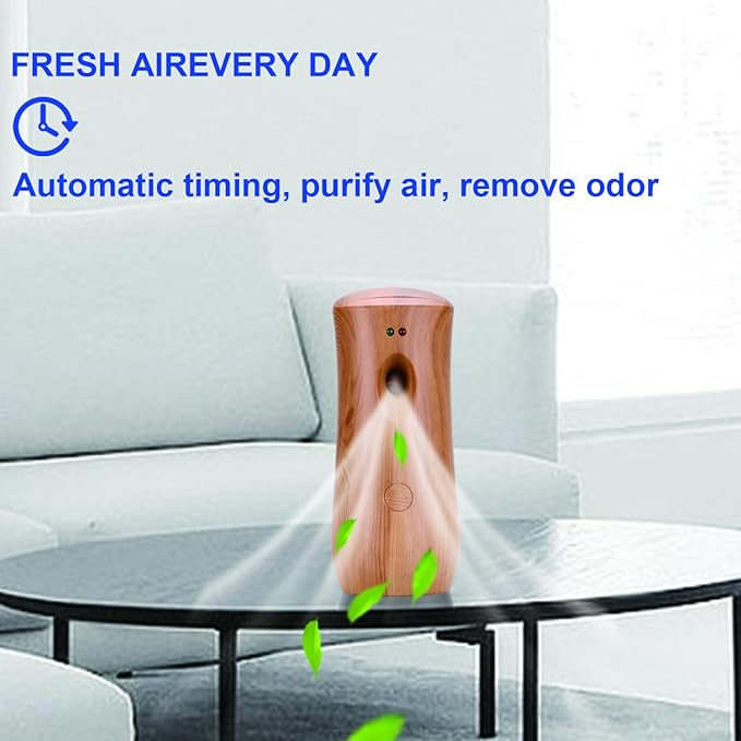 Automatic Air Freshener Spray Dispenser Free Standing or Wall Mounted Automatic Aerosol Spray Dispenser for Home, Indoor, Bathrooms, Offices, Hotels and Commercial Places (Z-03)