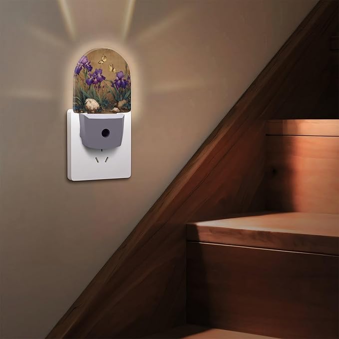 Night Lights Plug Into Wall, Classical Vitality LED Smart Light Sensor Night Light Auto Dusk to Dawn for Hallway, Bedroom, Bathroom, Stairway