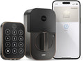 Yale Assure Lock 2 Plus Apple Home Keys Deadbolt (Tap to Open), Oil Rubbed Bronze Key-Free Smart Entry Door Lock with Wi-Fi Connected Touchscreen Keypad for Code Entry, YRD450-N-WF1-0BP