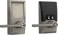 Schlage Encode Smart Wi-Fi Lock with Lever Handle, Touchscreen Keypad, Keyless Entry Door Lock, App Control, Alexa, Google Home and Airbnb Compatible, Satin Nickel, FE789WB CEN 619 LAT