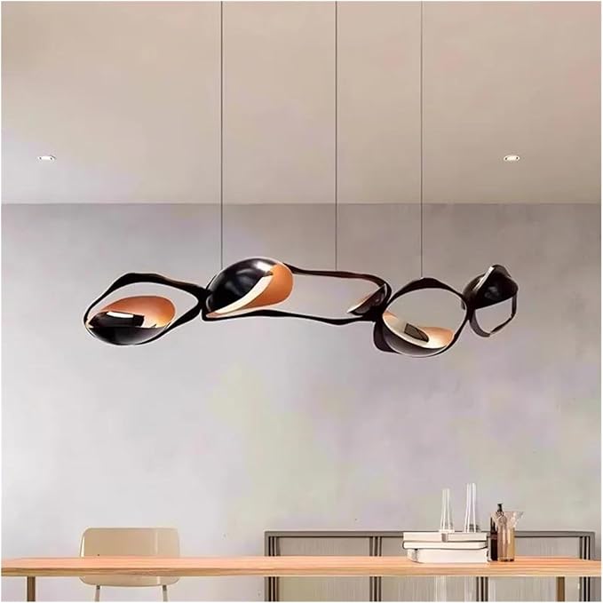 Modern Home Decor Led Lights Pendant Light Lamps for Living Room Chandeliers for Dining Hanging Indoor Lighting,Modern LED Chandelier(Warm White,Length 150)