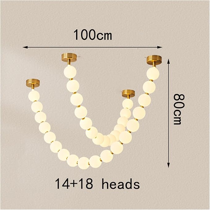 Modern Chandelier, Modern Home Decor led Lights Pendant Light Lamps for Living Room Chandeliers for Dining Hanging Indoor Lighting(B 32 Heads,RC Remote dimming)