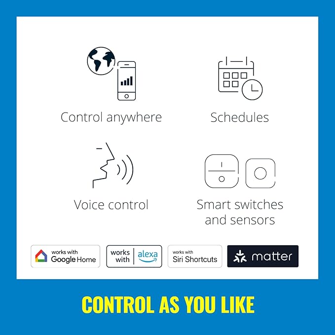 WiZ LED Strip Starter Kit (6.6') and Extension (3.3') - Smart- Full-Color- Low-Voltage Light - Connects to Your Existing Wi-Fi - Control with Voice or App - Google Home- Alexa and Siri Shortcuts