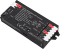 Eujgoov LED Strip Light Controller with Mic, Over 100 Lighting Effects Music Sync WiFi APP Control, for WS2812 SK6812 Addressable LED Strips