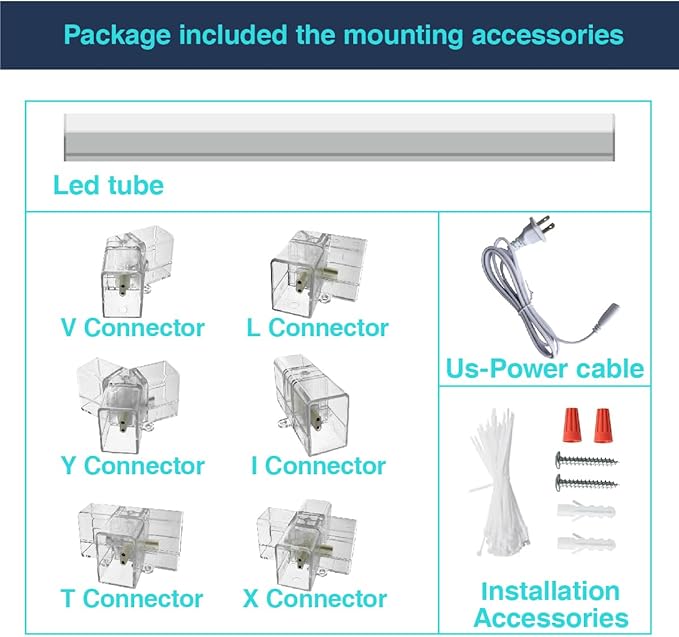 Hexagon Garage Lights, 11 Honeycomb 46packs Tubes 6500K 368W 3.2X2.3m, Honeycomb Garage Lights Ceiling LED Car Detailing Lighting for Gym Basement Warehouse Auto Beauty Shop Hair Salon Office