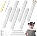 2025 Upgraded Punch-Free Smart Sensor Magnetic Rechargeable LED Lights, Rechargeable Motion Sensor Light, Wireless Motion Sensor Indoor Lights, Stick On Lights for Kitchen/Stairs (6PC-3 Color, 11.8in)