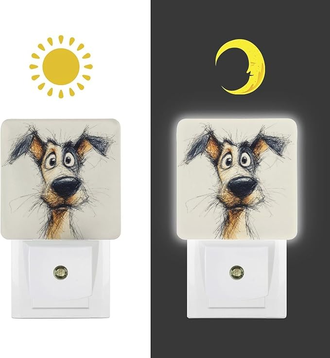 Night Lights Plug Into Wall, Line of Life LED Smart Light Sensor Night Light Auto Dusk to Dawn for Hallway, Bedroom, Bathroom, Stairway