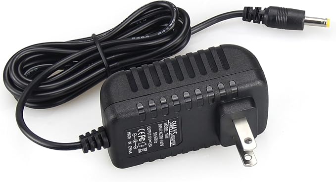 15W Power Cord Replacement for Alexa Echo Dot 3rd / 4th Gen, Echo Show 5 1st / 2nd Gen, Dot with Clock, Fire TV Cube, DC Charger Adapter with 5ft Cable