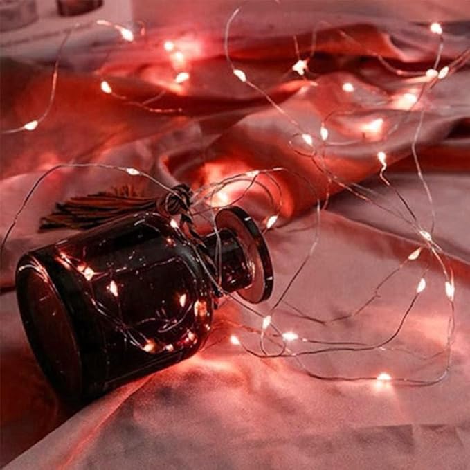SOCO 12 Pack Fairy Lights Battery Operated, 7ft 20 Led Mason Jar Lights, Waterproof Fireflynew