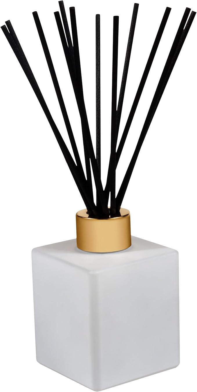 Trapp - No. 10 Lemongrass Verbena - Reed Diffuser Kit - Includes Set of Reeds, Scented Diffuser Oil (4 oz.), Vase - Lasting Scent Notes of Asian Lemongrass, Brazilian Verbena, and Indonesian Vanilla