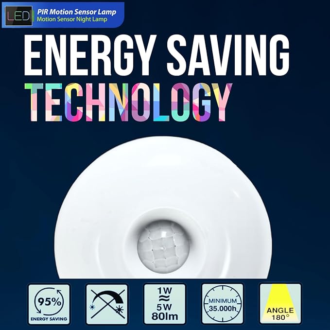 Motion Sensor Bright LED Night Light 6W 6500K Plug in Wall AC Outlet Indoor Directional Flexible Dusk to Dawn Motion-Activated Adjustable Neck Light for Garage Hallway Basement Bathroom