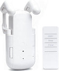 Automatic Curtain Opener Smart Electric: Remote Control Motorized Curtain Robot for Bedroom Living Room Window - No WiFi Needed - 20KG Load/ 6-Month Battery for Home/Office/Nursery