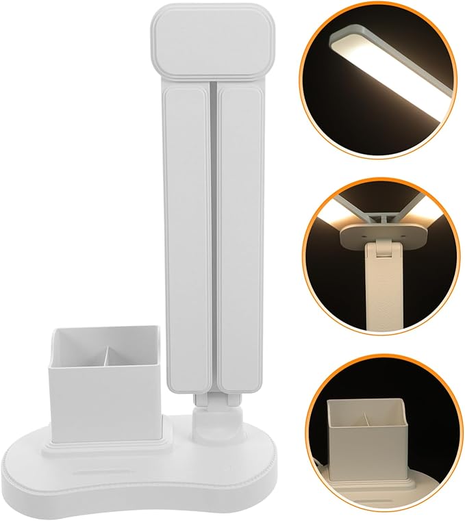 ARTIBETTER Eye-Caring Dimmable Led Desk Lamp USB Control and Brightness for Home Office and Study Use Design for Easy Portability