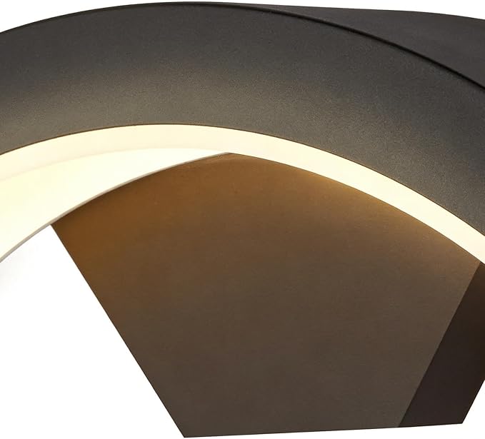 Outdoor Motion Sensor Light | 12W Walkway Wall Arch Sensor Lamp | Backyard Motion Lights | for Porch Garage Patio Garden Walkway Driveway Workshop