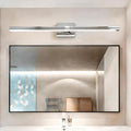 MEGAWISE 6185 LED Bathroom Mirror Front Light, 5 Color Temperatures Dimmable (2700K-6000K), Modern Vanity Light Bar for Bathroom, Anti-Fog & Waterproof (Chrome, 23.6inch, 14, Watts)