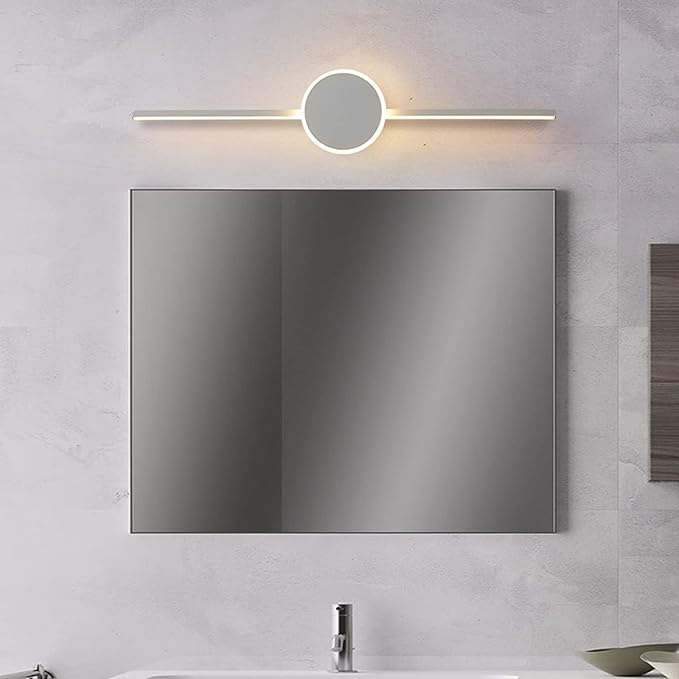 Bath Mirrorps, Vanity Light Bathroom Mirror Lights Waterproof Led Mirror Front Light Stainless Steel and Acrylic Make-Upp Indoor Lightifixture Wall Light/Warm Light/41Cm