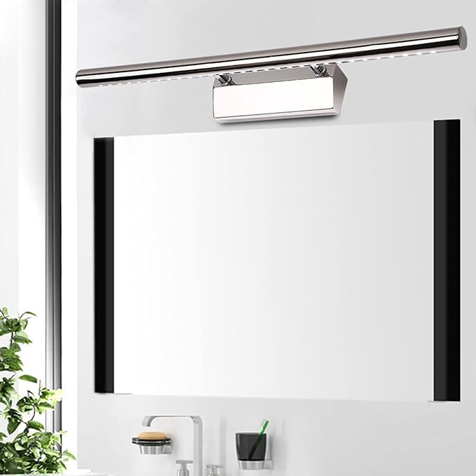 Enjoy Home R.S. LED Mirror Light Bathroom Stainless Steel IP44 Waterproof Bathroom Cabinet Light Vanity Light, Mirror Wall Lighting Warm White Make-Up Light,5w/40cm