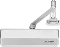 Sophia Commercial Door Closer with Hold Open DK4000, Silver