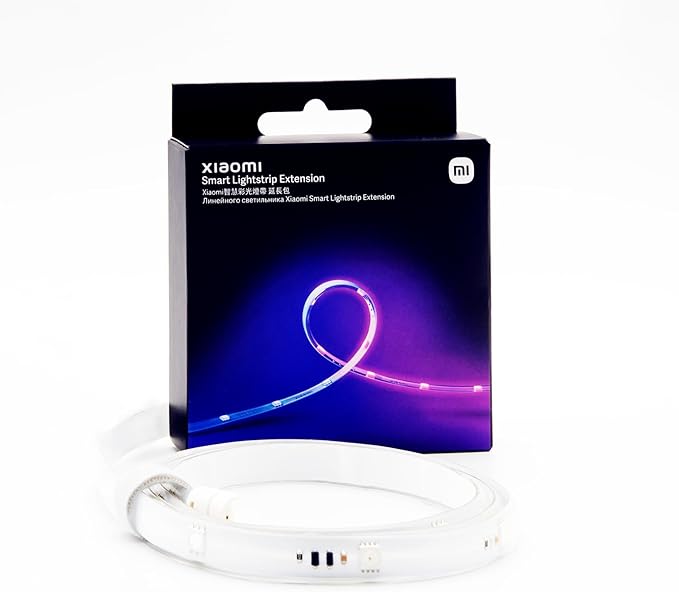 XIAOMI Smart Lightstrip (3m/9.9ft), Compatible with Alexa, Google Assistant, Apple Homekit Home App, WiFi Compatible, Music sync | Dynamic Ambient Lighting | Custom dimming | Smart-Linking