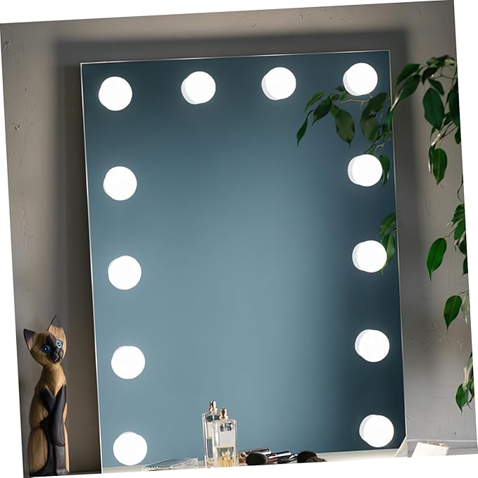 STOBOK 5v Dimmable Led Makeup Mirror Lights Strip USB Powered Vanity Lighting for Bathroom Dressing Table Brightness Easy Installation Soft Eye Protection