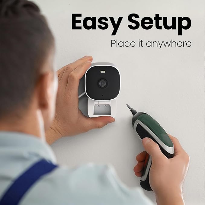 VIMTAG 5G/2.4G 4MP Cameras for Home Security-Outdoor/Indoor Camera for Dog/Cat/Pet/Nanny/Baby, Wired, Color Night Vision, Free AI Detection, 2-Way Audio, 24/7 SD Recording,Support Alexa Cloud SD Card