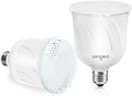 Sengled Pulse LED Smart Bulb with JBL Bluetooth Speaker, App Controlled Up to 8 BR30 LED Light Bulbs with Starter Kit, E26 Base, Compatible with Amazon Alexa, White, 2 Pack