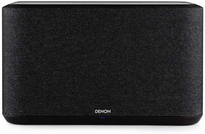 Denon Home 350 Home Stereo Wireless Speaker (Black), Bluetooth Wireless, 0.75" Tweeters, 6.5" Woofers, HEOS Built-in, AirPlay 2, Multi-Room Streaming, Simple Setup, Powerful Design