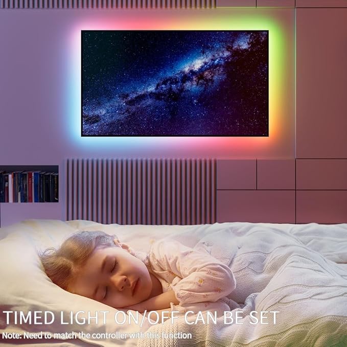 160LEDs/m 3.2FT WS2812B WS2812 LED Strip,10mm Width Individually Addressable Dream Color Flexible Smart Light Tape for Bedroom,Kitchen,Stage,TV Backlight,DC5V