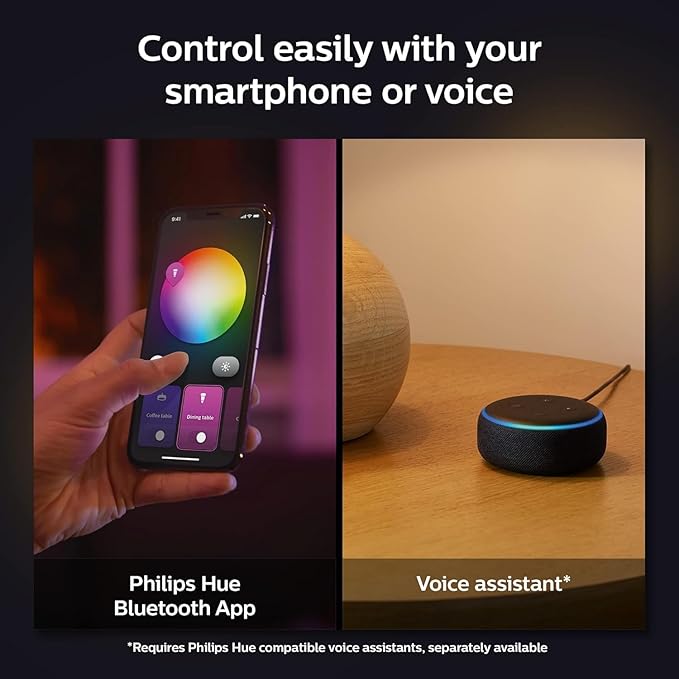 Philips Hue Infuse Medium Ceiling Lamp, White - White and Color Ambiance Color-Changing Smart LED Light - 1 Pack - Control with Hue App - Compatible with Alexa, Google Assistant, and Apple Homekit