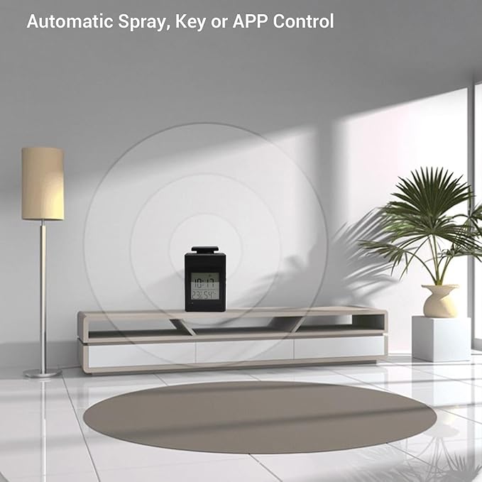 Scent Air Machine, 100ml Smart Scent Diffuser, Bluetooth APP Control with Customizable 24H Timer, Cordless Essential Oil Diffuser, Ideal for Home, Office & Large Room Up to 100m