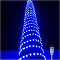 Russell Decor LED Rope Lights for Festival Holiday Party Wedding Seasonal Christmas Decoration Super Bright and Flexible Lights (Blue, 60ft)