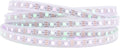 WS2812B IC RGB 5050SMD ECO Individual Addressable LED Strip Light, 16.4FT 300LED 60LED/m Flexible Full Color IP67 Waterproof DC5V White PCB for DIY Project (No Power Adapter or Controller)