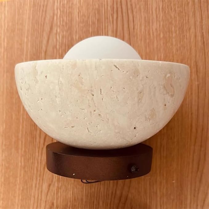 Lighting Vintage Industrial Wall Lights Kitchen Decor Wall Mount Sconce Stone Wall Sconce Lights for Bedroom Hallway Hotel Corridor Stairs Home Decoration