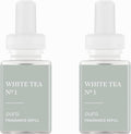 PuraHome Scent Refill - Smart Air Diffuser - Up to 120-Hours of Luxury Fragrance per Refill - Home Essential - Clean & Safe Diffuser Fragrance - 2 Pack, White Tea No. 1